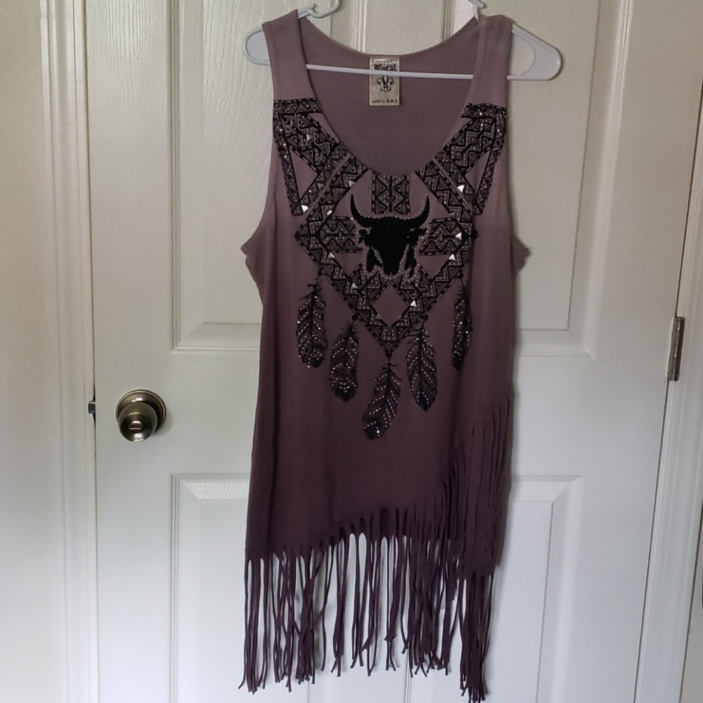 Womens western top